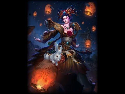 Smite gameplay custom duel Chang'e (Krazything) vs Freya (SamDaDude)