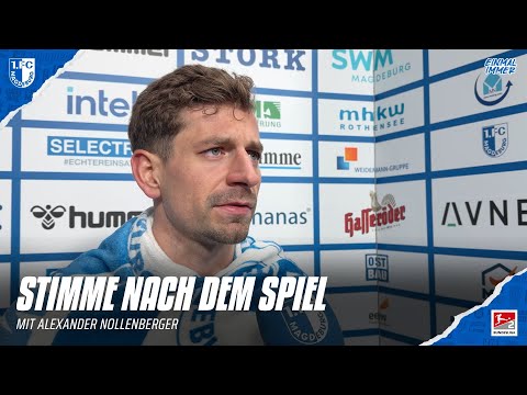 „Extrem bitteres Ergebnis.“ | Alexander Nollenberger nach dem Heimspiel gegen Dynamo Dresden (1:2)