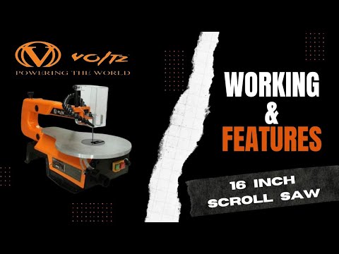 Free Shipping! WEN 16-inch Variable Speed Scroll Saw With Easy-Access Blade Changes, 3922
