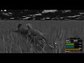 Leopard Hunting Wildebeest Wild Savanna