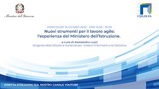 Nuovi strumenti per il lavoro agile: l’esperienza del Ministero dell’Istruzione