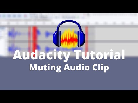 How To Mute Parts of an Audio Clip In Audacity - 1 Minute Tutorial