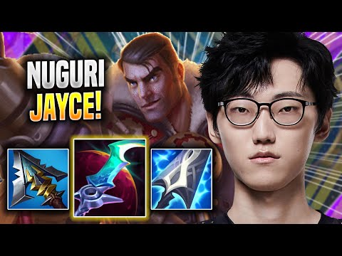 NUGURI LITERALLY GOD MODE WITH JAYCE! - Nuguri Plays Jayce TOP vs Camille! | Season 2022