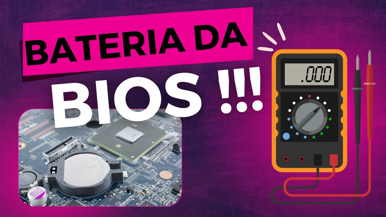 Como medir a pilha ou bateria da Bios