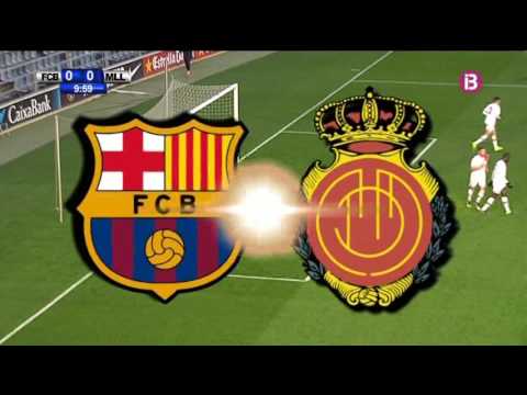 Primera parte FC Barcelona B 2 - Mallorca B 1. 2ªB Grupo 3. 16/17