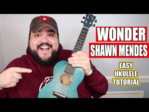SHAWN MENDES - WONDER | Easy Ukulele Tutorial