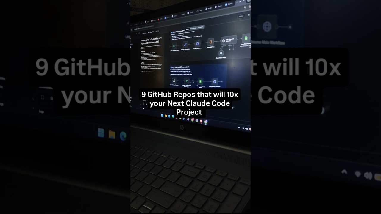 This 9 GitHub repo will 10x your next Claude code project