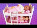 A New Bunk Bed For Baby Annabell Doll Unboxing And Assembling New Furniture For The Bedroom