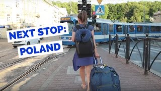 Europe Bus Travel from Budapest, Hungary to Krakow, Poland