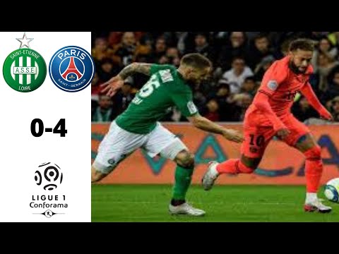 ASSE-PSG 0-4 J18 DE LIGUE 1