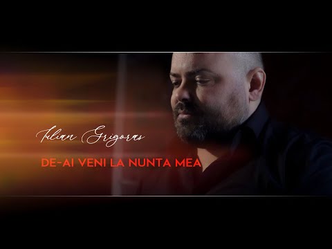 Iulian Grigoras - De-ai veni la nunta mea Official Video
