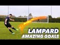 FRANK LAMPARD + THE F2 | EPIC SHOOTING SESSION! AMAZING GOALS!