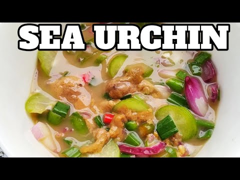 SEA URCHIN KILAWIN | SEA URCHIN CEVICHE RECIPE