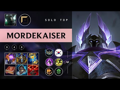 Mordekaiser Top vs Gwen - KR Challenger Patch 25.24