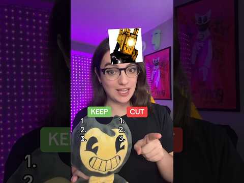 Bendy and the Ink Machine Keep Or Cut (pt 1) #bendy #batim #batdr