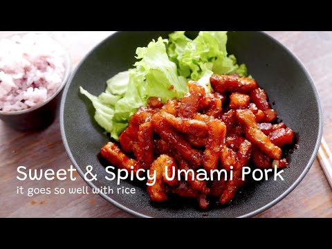 Easy Umami Pork Stir-Fry | Sweet and Spicy Japanese Style Ready in 15 Minutes!