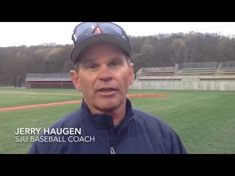 Post-Game Interview w/SJU Baseball Coach Jerry Haugen - 2016 St. Thomas