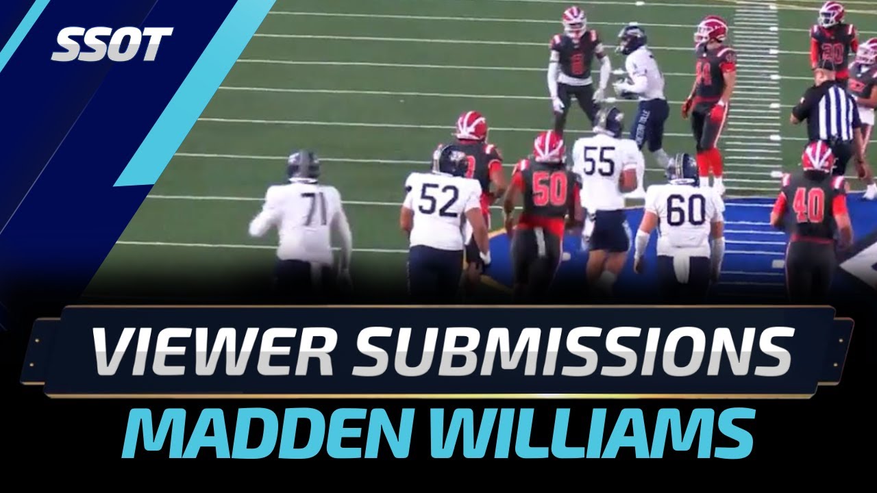 Madden Williams: Rising Football Star at Saint John Bosco HS