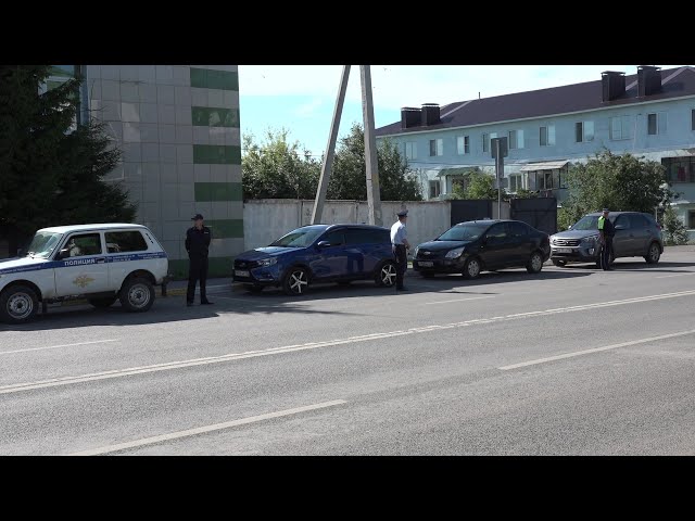 На улице Пушкина проведён рейд по проверке тонировки стёкол на автомобилях
