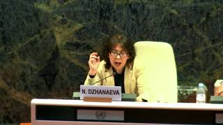 Nurgul Dzhanaeva’s Intervention at the RFSD, 2017: http://webtv.un.org