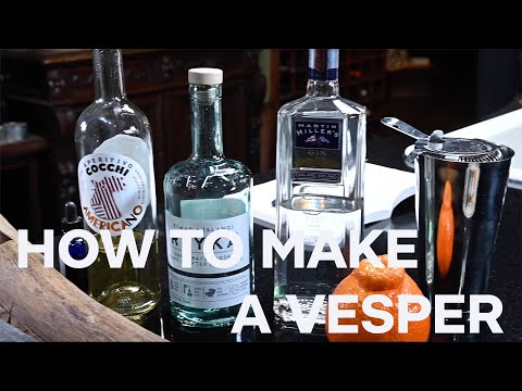 How to Make a Vesper Martini with Mark Rippetoe