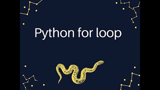 #15 For loop in Python || Python Tutorial for Beginner
