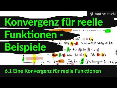 ▶ Konvergenz für reelle Funktionen -Beispiele    (3/5)    [ by MATHE.study ]