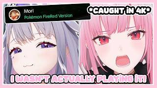 Biboo Caught Calli In 4K Playing A Different Pokemon Game Before Her Stream...【HoloEN】