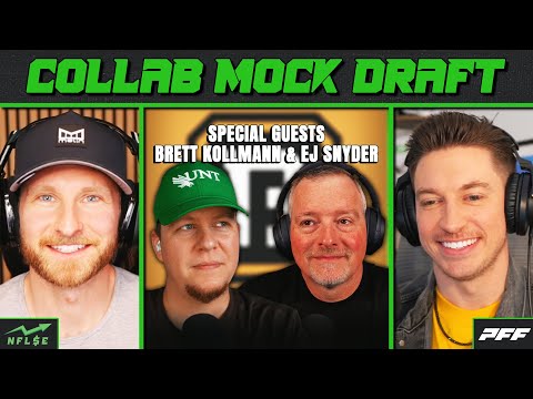 Collab Mock Draft (With Brett Kollmann & EJ Snyder) | NFL Stock Exchange