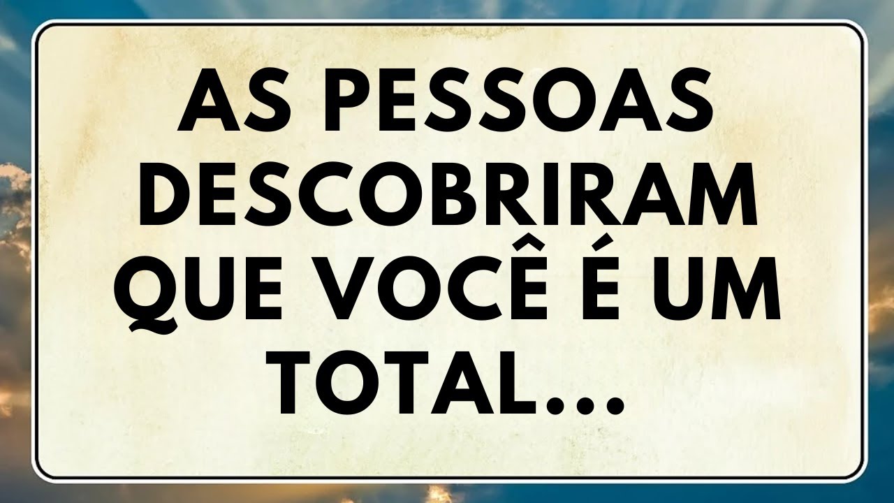 OS ANJOS VIERAM PARA AVISÁ-LO SOBRE O QUE AS PESSOAS APRENDERAM SOBRE VOCÊ.