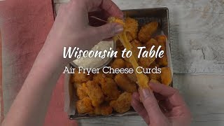 Air Fryer Cheese Curds