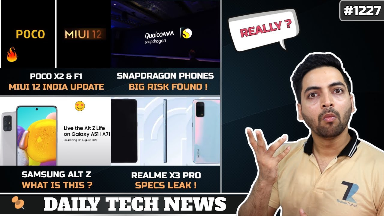 Oneplus 8 Pro GIVEAWAY,Snapdragon Phones In Danger,POCO X2 & F1 MIUI 12,Samsung Alt Z,MI 10 Ultra