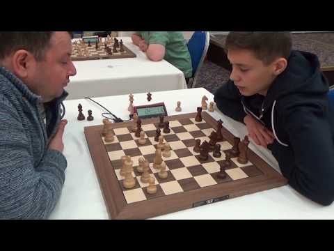 GM Daniel Fridman - GM Andrey Esipenko, Blitz chess, Catalan opening