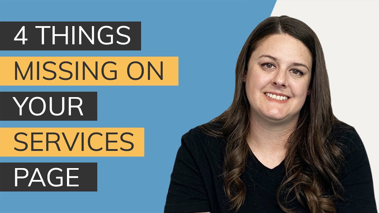 4 Things Missing On Your Services Page [Free Business Tips]