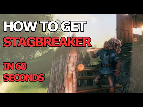 How to get STAGBREAKER in 60 seconds [Ger] 🪓 - VALHEIM