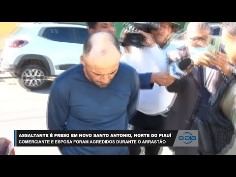 Assaltante é preso em Novo Santo Antonio após arrastão 26 07 2023