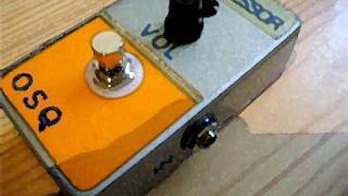 Morphine Bos Veranda / orange squeezer guitar pedal d.i.y