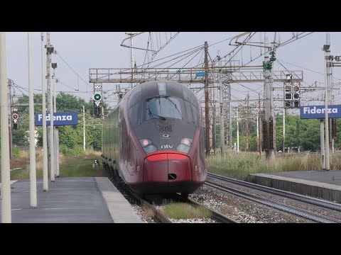 2019-06-22 La ferrovia Milano Bologna tra sole e acquazzoni estivi 13/16 - Il traffico di Fidenza