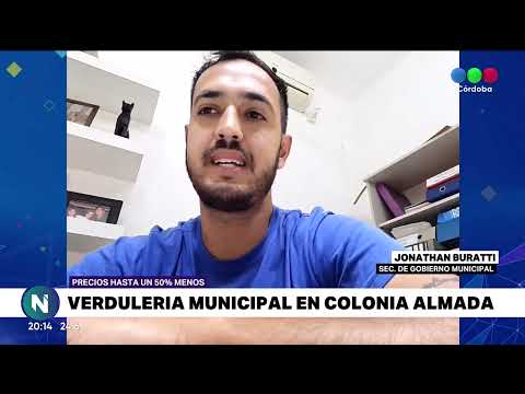 VERDULERIA MUNICIPAL EN COLONIA ALMADA CON PRECIOS DE HASTA UN 50% MENOS