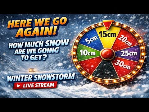 LIVE!! Coverage of the Winter Storm Impacting Eastern ON February 10th, 2026