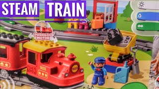 LEGO Duplo 10874 Steam Train - Toy Trains for kids (Pociąg Parowy) [4K UltraHD]