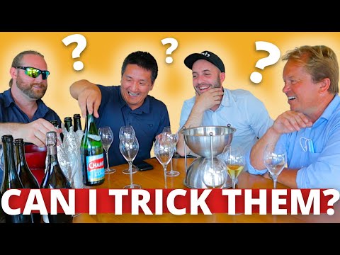 CHAMPAGNE Blind Tasting w/ a Winemaker, Expert, & Sommelier…