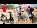 New Electric Scooter Vs Chines Bike ️ Race Challenge Hammad Vs Hamza