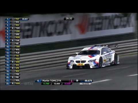 DTM 2012 Norisring (FP2) - Martin Tomczyk flying lap  [PURE SOUNDS]