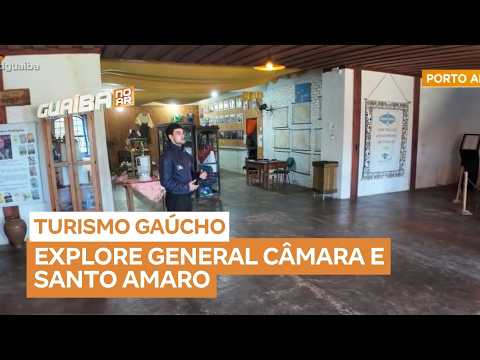 Record Guaíba e Projeto "Nós Entre Lugares" visita General Câmara e distrito histórico