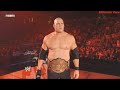 Kane's first appearance as World Heavyweight Champion (HD)