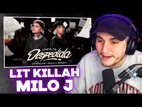 REACCIÓN A LIT killah, Milo J, Ronny J - Carta de Despedida