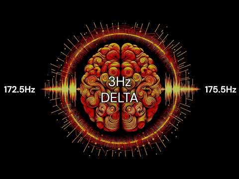 [PHYSICAL HEALING] 3Hz Binaural - 174Hz Solfeggio [PURE TONE]