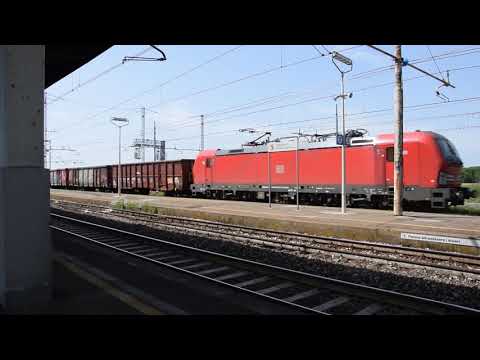 transito della 191 di DB a castelguelfo