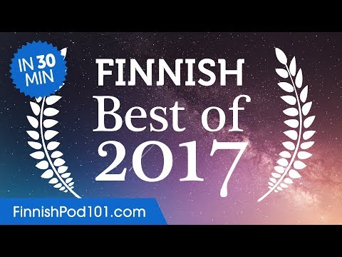 Learn Finnish in 30 minutes - The Best of 2017
